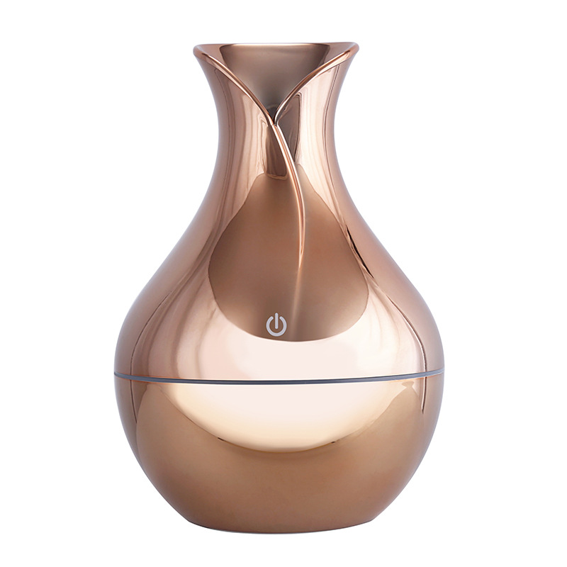 Vase Wood Grain Humidifier Electroplating Crack Wood Grain Aroma Diffuser