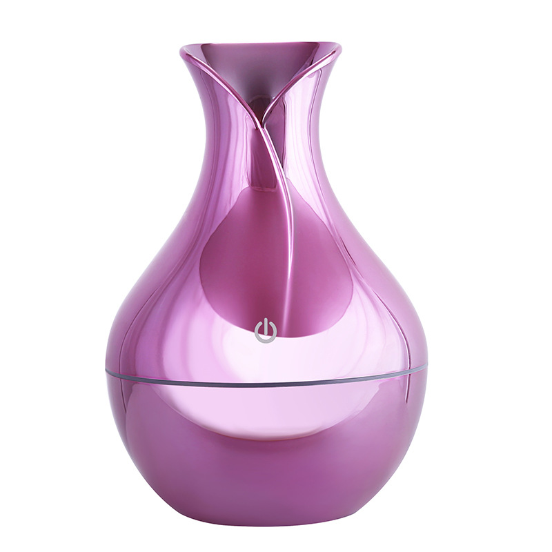 Vase Wood Grain Humidifier Electroplating Crack Wood Grain Aroma Diffuser