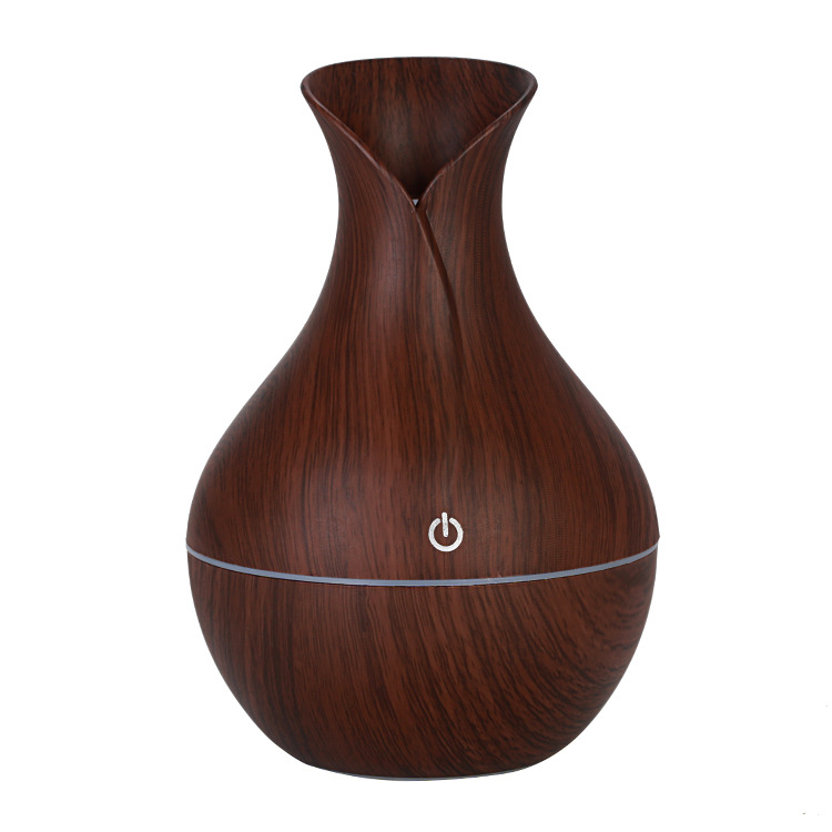 Vase Wood Grain Humidifier Electroplating Crack Wood Grain Aroma Diffuser