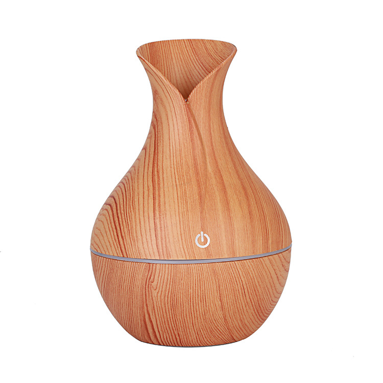 Vase Wood Grain Humidifier Electroplating Crack Wood Grain Aroma Diffuser