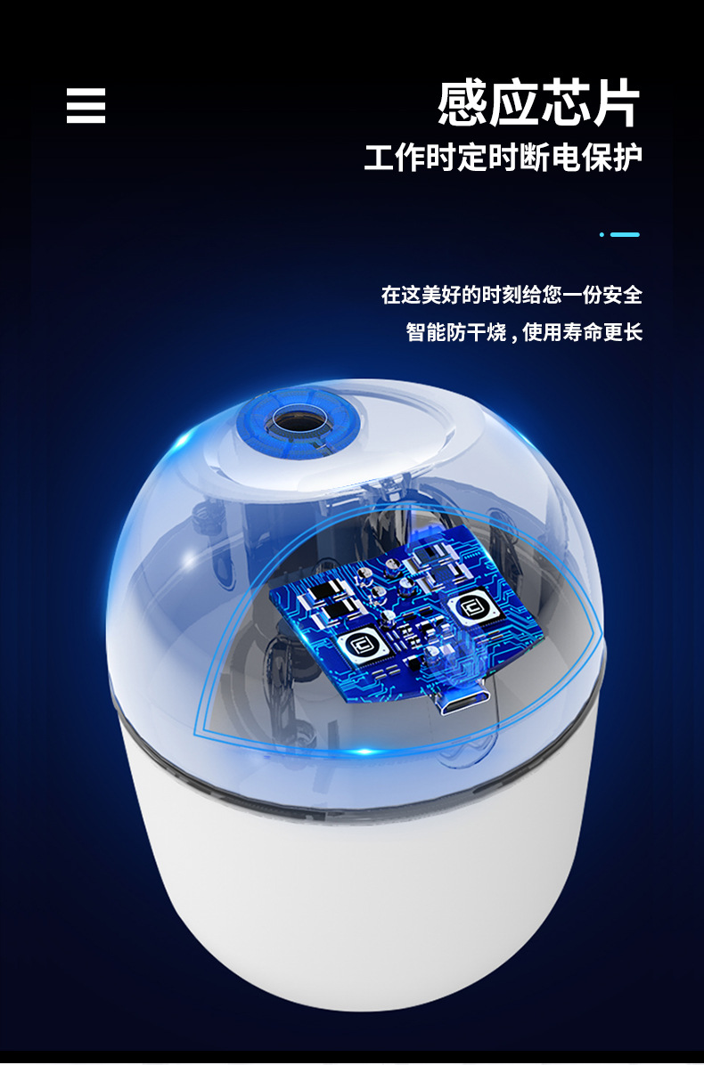 Creative Gift Small Humidifier Heavy Fog Home Office Desk Surface Panel Aroma Diffuser Car Spray Custom Logo Creative Gift Small Humidifier Heavy Fog Home Office Desk Surface Panel Aroma Diffuser Car Spray Custom Logo