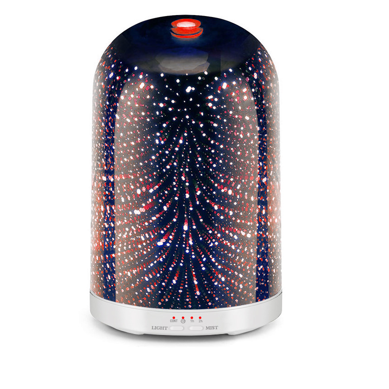 Aromatherapy Machine LED Light Circulation Automatic Shut off Air Atomization Essential Oil Ultrasonic Aroma Diffuser