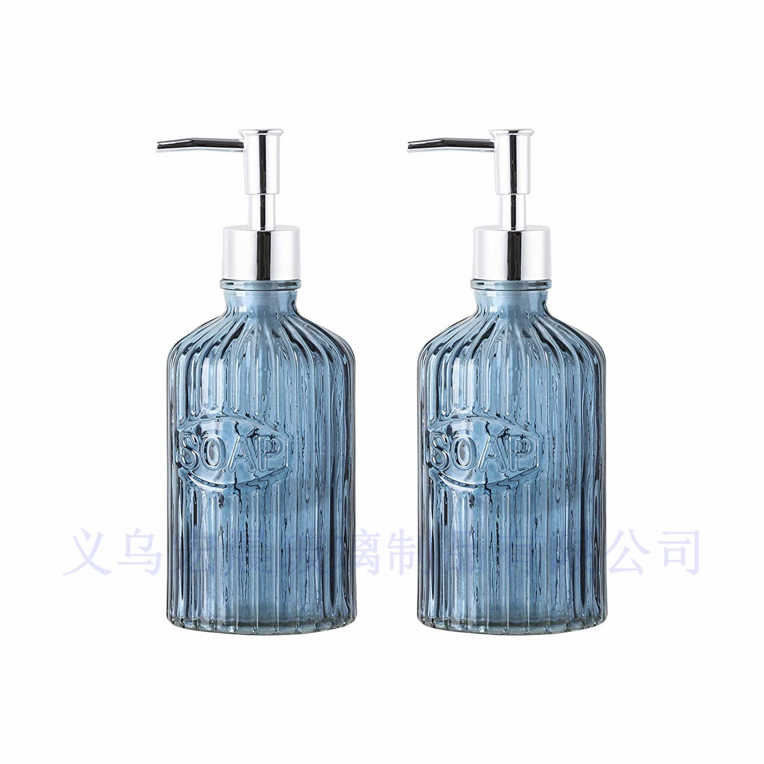 Hand sanitizer bottle household articles 450ml glass soap dispenser bottle