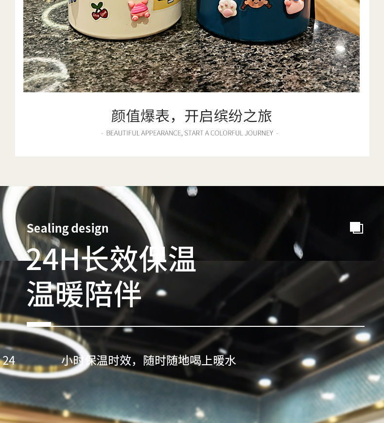 New 304 Stainless Steel Large Capacity Big Belly Cup with Rope Handle Outdoor Portable Thermal Insulation Kettle Cartoon Straw Water Bottle New 304 Stainless Steel Large Capacity Big Belly Cup with Rope Handle Outdoor Portable Thermal Insulation Kettle Cartoon Straw Water Bottle