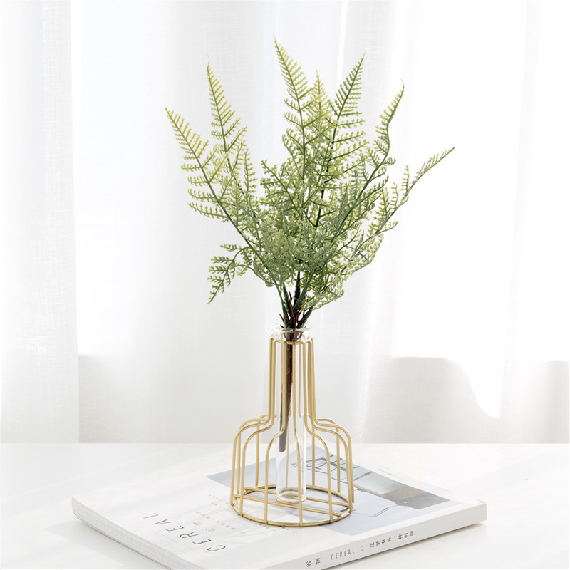 Nordic Style Vase Decoration Living Room Flower Arrangement Creative Hydroponics Plant Rose Green Radish Water Fresh Glass Bottle