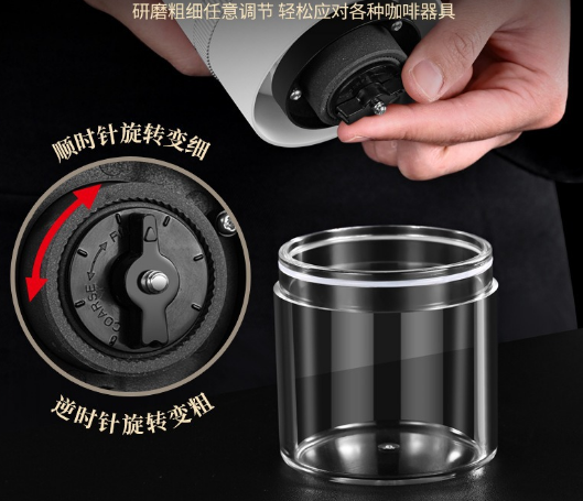 Multi-Functional Coffee Beans Seasoning Grinding Bottle Foreign Trade Exclusive Multi-Functional Coffee Beans Seasoning Grinding Bottle Foreign Trade Exclusive