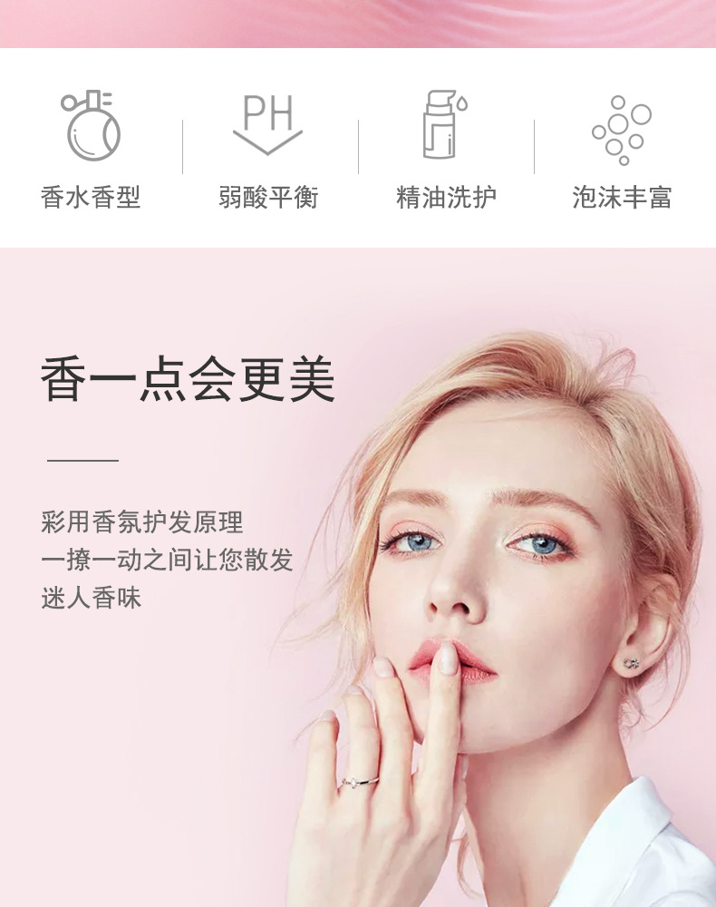 New Coco Fragrance Encounter Shampoo Conditioner Shower Gel Perfume Kit Anti-Dandruff Oil Control Shampoo Hair Generation