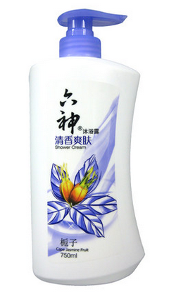 Six body wash fragrance gardenia toning shower gel (750ml) summer preferred