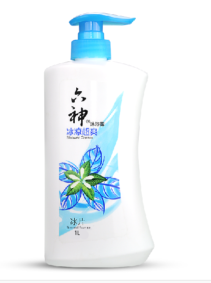 Six cool super cool refreshing shower gel 1L plant formula lotion Six cool super cool refreshing shower gel 1L plant formula lotion