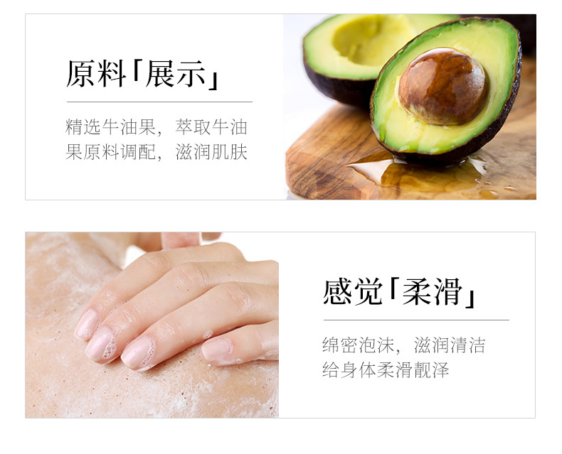 Bioaqua Avocado Moisturizing Shower Gel Tender and Smooth Skin Cleansing Bath Hydrating Moisturizing Nourishing Body Lotion Bioaqua Avocado Moisturizing Shower Gel Tender and Smooth Skin Cleansing Bath Hydrating Moisturizing Nourishing Body Lotion