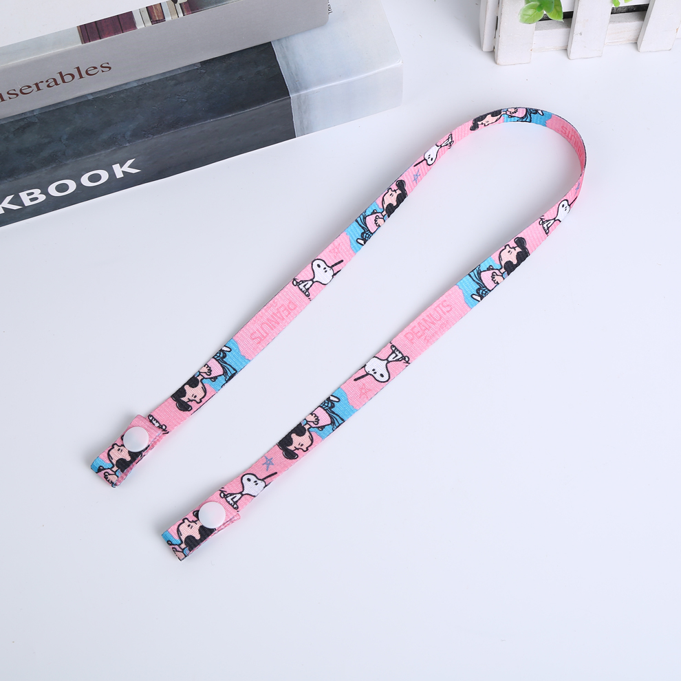 Spot Supply Beverage Bottle Strap Rope Mineral Water Portable Back Sesame Street with Buckle Kettle Lanyard Factory Dire