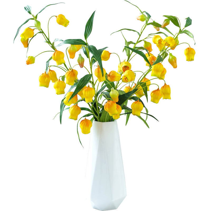 Floral Simulation GD Lily Fresh Small Floral Bottle Flower GD Lily Silk Flower Fake Flower Artificial Flowers