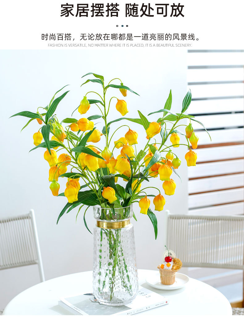 Floral Simulation GD Lily Fresh Small Floral Bottle Flower GD Lily Silk Flower Fake Flower Artificial Flowers Floral Simulation GD Lily Fresh Small Floral Bottle Flower GD Lily Silk Flower Fake Flower Artificial Flowers