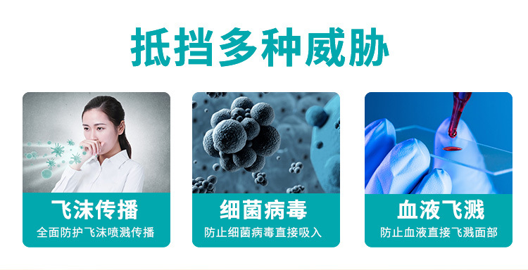Anti-Fog Protective Mask Face Shield Anti-Aerosol Droplets Quarantine Mask Epidemic Prevention Mask