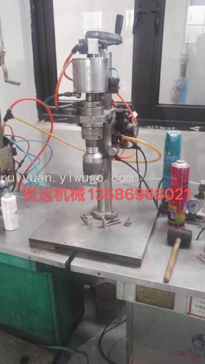 Factory Direct Sales Semi-automatic Aerosol Sealing Machine Factory Direct Sales Semi-automatic Aerosol Sealing Machine