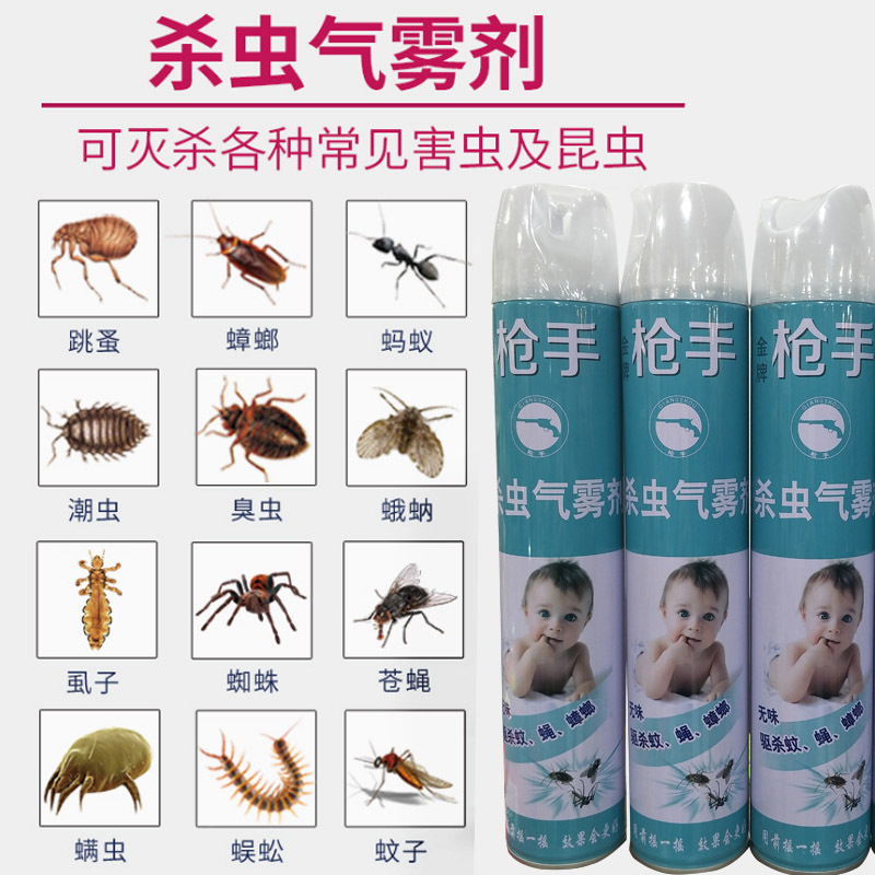 Wholesale Gunner Pesticide Household Aerosol Ant Fantastic Insecticides Cockroach Exterminate Mosquito Spray Aerosol