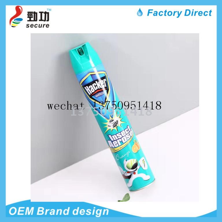 Floral, sweet orange and lemon insecticide aerosol insecticide insect repellent