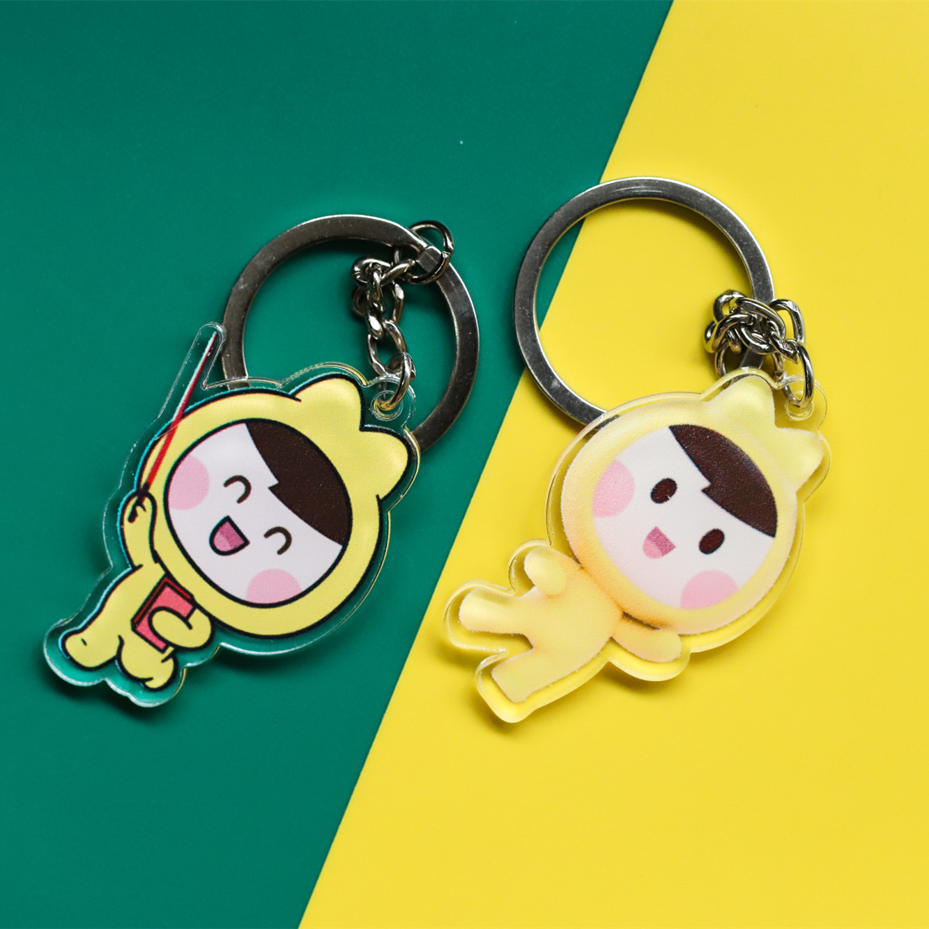 Manufacturer Acrylic Keychain Standee Human-Shaped Ornaments Cartoon Animation Creative Gifts Table Card Customization
