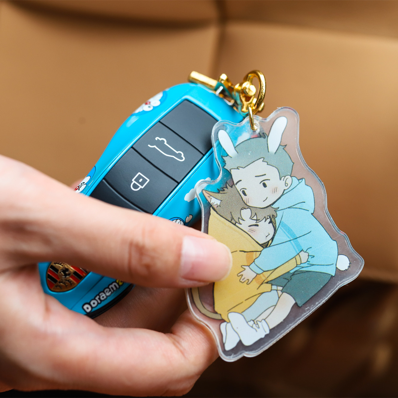 Manufacturer Acrylic Keychain Standee Human-Shaped Ornaments Cartoon Animation Creative Gifts Table Card Customization