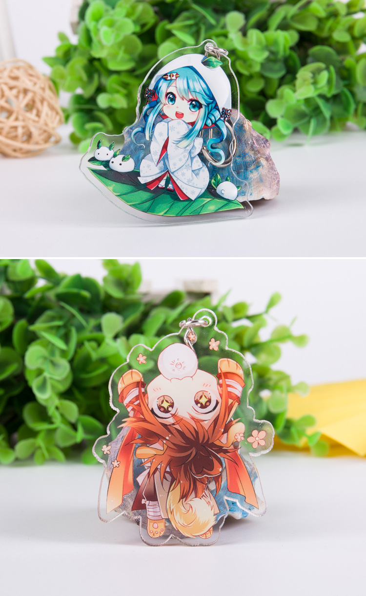 Manufacturer Acrylic Keychain Standee Human-Shaped Ornaments Cartoon Animation Creative Gifts Table Card Customization