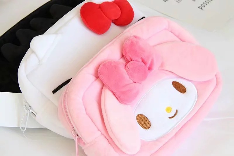Cartoon Cute Pom Pom Purin Melody Big Ear Dog Plush Coin Purse Cosmetic Bag Card Holder Key Case Storage Bag Cartoon Cute Pom Pom Purin Melody Big Ear Dog Plush Coin Purse Cosmetic Bag Card Holder Key Case Storage Bag