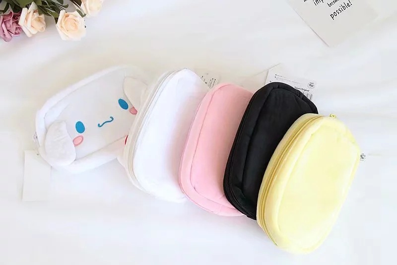 Cartoon Cute Pom Pom Purin Melody Big Ear Dog Plush Coin Purse Cosmetic Bag Card Holder Key Case Storage Bag Cartoon Cute Pom Pom Purin Melody Big Ear Dog Plush Coin Purse Cosmetic Bag Card Holder Key Case Storage Bag