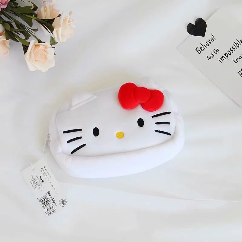 Cartoon Cute Pom Pom Purin Melody Big Ear Dog Plush Coin Purse Cosmetic Bag Card Holder Key Case Storage Bag Cartoon Cute Pom Pom Purin Melody Big Ear Dog Plush Coin Purse Cosmetic Bag Card Holder Key Case Storage Bag