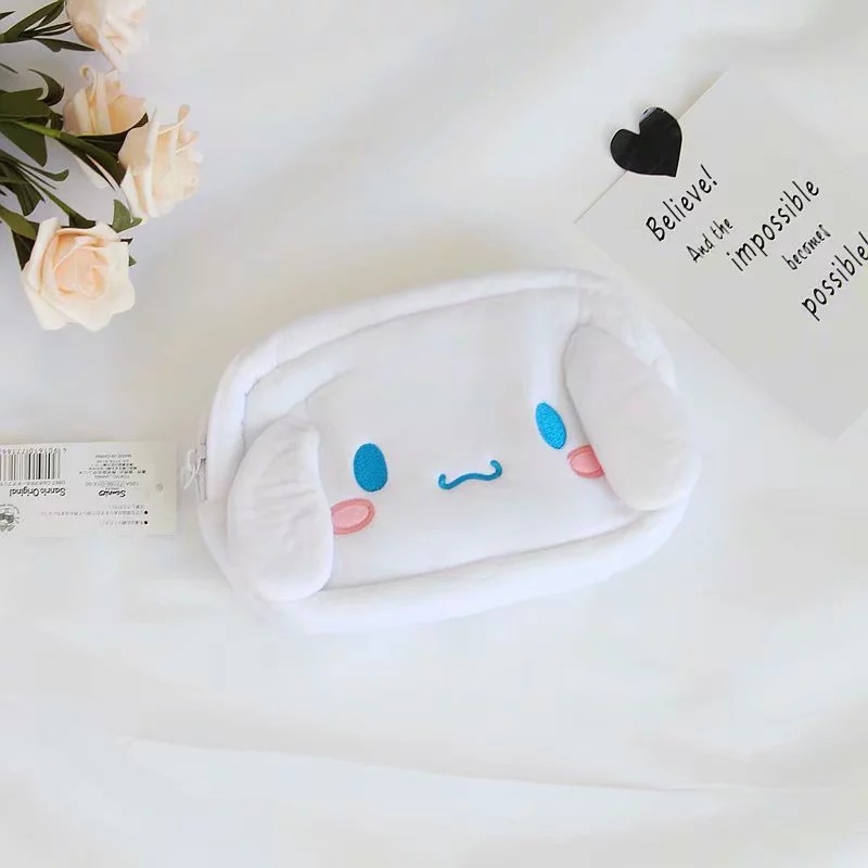 Cartoon Cute Pom Pom Purin Melody Big Ear Dog Plush Coin Purse Cosmetic Bag Card Holder Key Case Storage Bag Cartoon Cute Pom Pom Purin Melody Big Ear Dog Plush Coin Purse Cosmetic Bag Card Holder Key Case Storage Bag