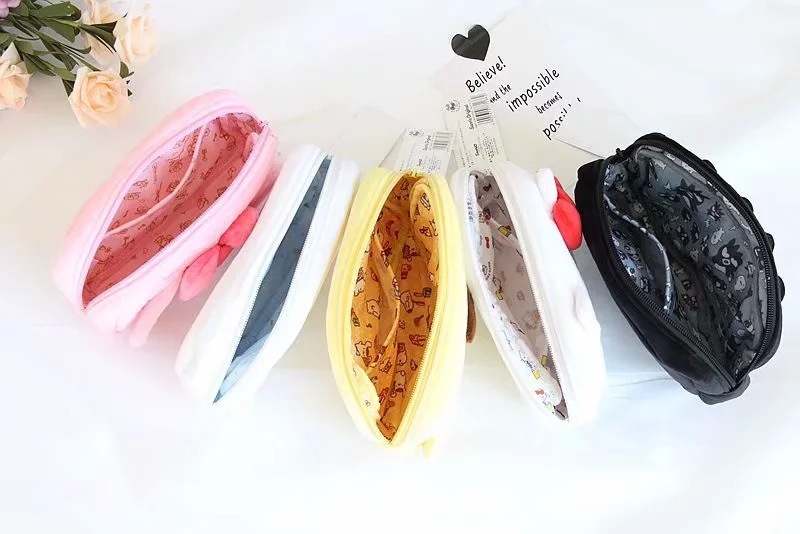 Cartoon Cute Pom Pom Purin Melody Big Ear Dog Plush Coin Purse Cosmetic Bag Card Holder Key Case Storage Bag Cartoon Cute Pom Pom Purin Melody Big Ear Dog Plush Coin Purse Cosmetic Bag Card Holder Key Case Storage Bag