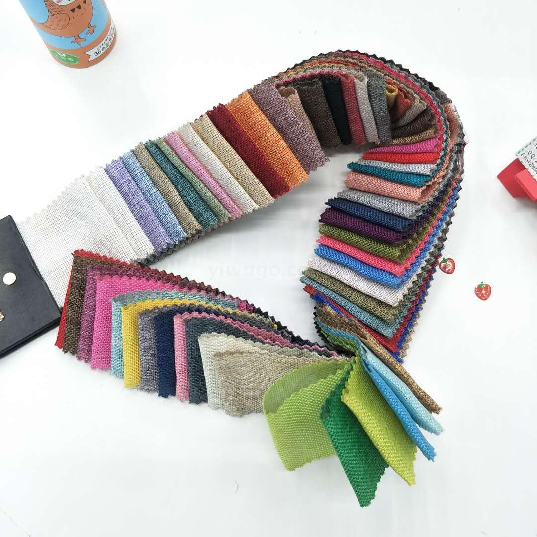 Buhechu New Plain Linen Color Matching Waterproof Coin Purse Card Holder Key Case Buggy Bag Factory Direct Sales Customizable
