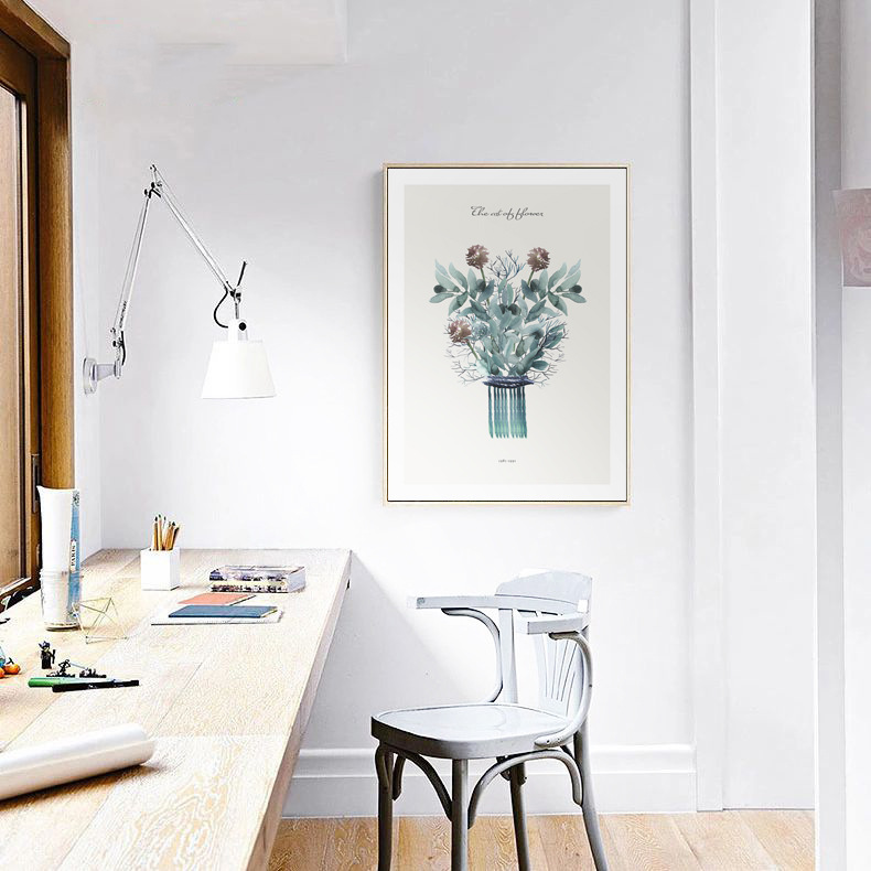 GB3010 modern simple living room decoration painting Nordic small and fresh hang painting corridor