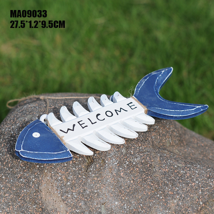 Fishbone and Fishbone are welcome to hang Mediterranean-style Household Tool on the Wall Fishbone and Fishbone are welcome to hang Mediterranean-style Household Tool on the Wall
