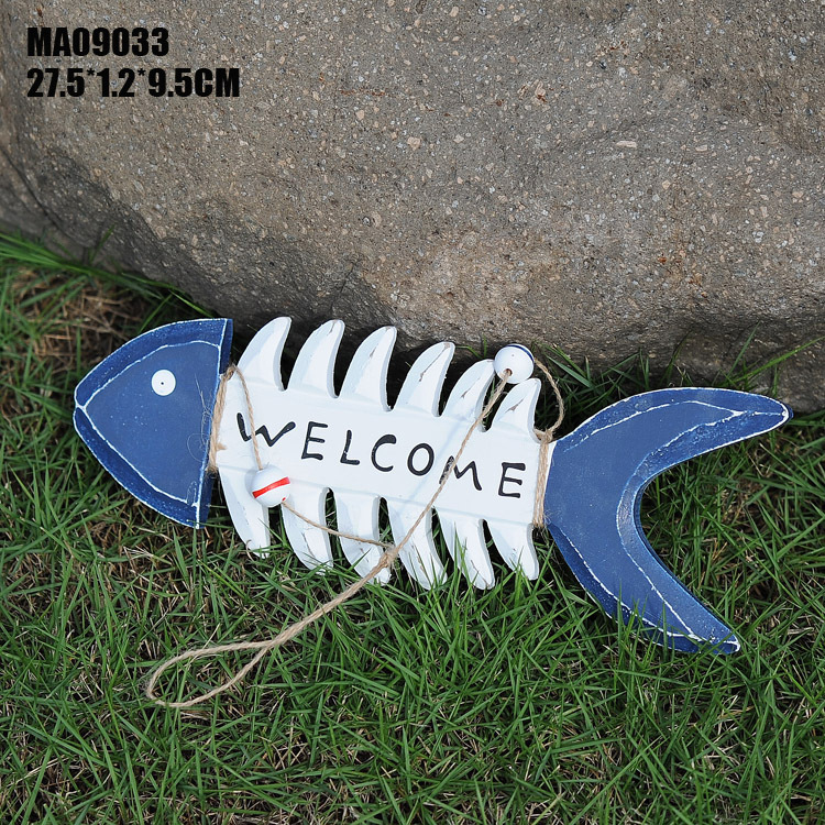 Fishbone and Fishbone are welcome to hang Mediterranean-style Household Tool on the Wall Fishbone and Fishbone are welcome to hang Mediterranean-style Household Tool on the Wall