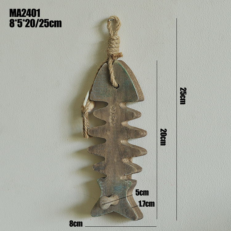 Fishbone and Fishbone are welcome to hang Mediterranean-style Household Tool on the Wall Fishbone and Fishbone are welcome to hang Mediterranean-style Household Tool on the Wall
