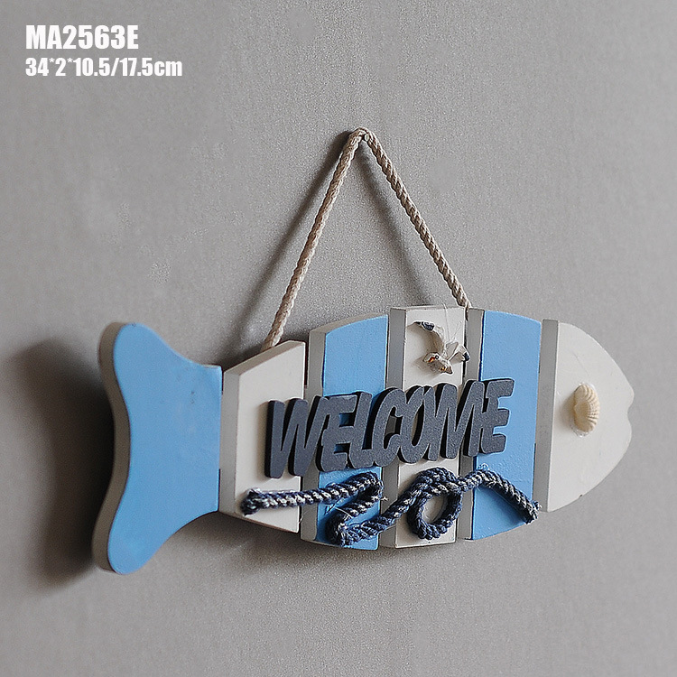 Fishbone and Fishbone are welcome to hang Mediterranean-style Household Tool on the Wall Fishbone and Fishbone are welcome to hang Mediterranean-style Household Tool on the Wall