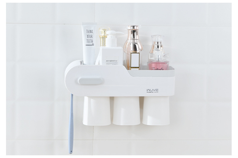 Contracted Europe Type does not need to punch the hole wall to hang the dustproof water tooth Brush to defend bath to wash gargle make up things to receive buy the object Contracted Europe Type does not need to punch the hole wall to hang the dustproof water tooth Brush to defend bath to wash gargle make up things to receive buy the object