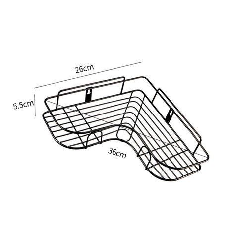 The bathroom does not punch The hole corner to buy thing to wear toilet tie yi receives a kitchen wall to hang wei yu horn frame