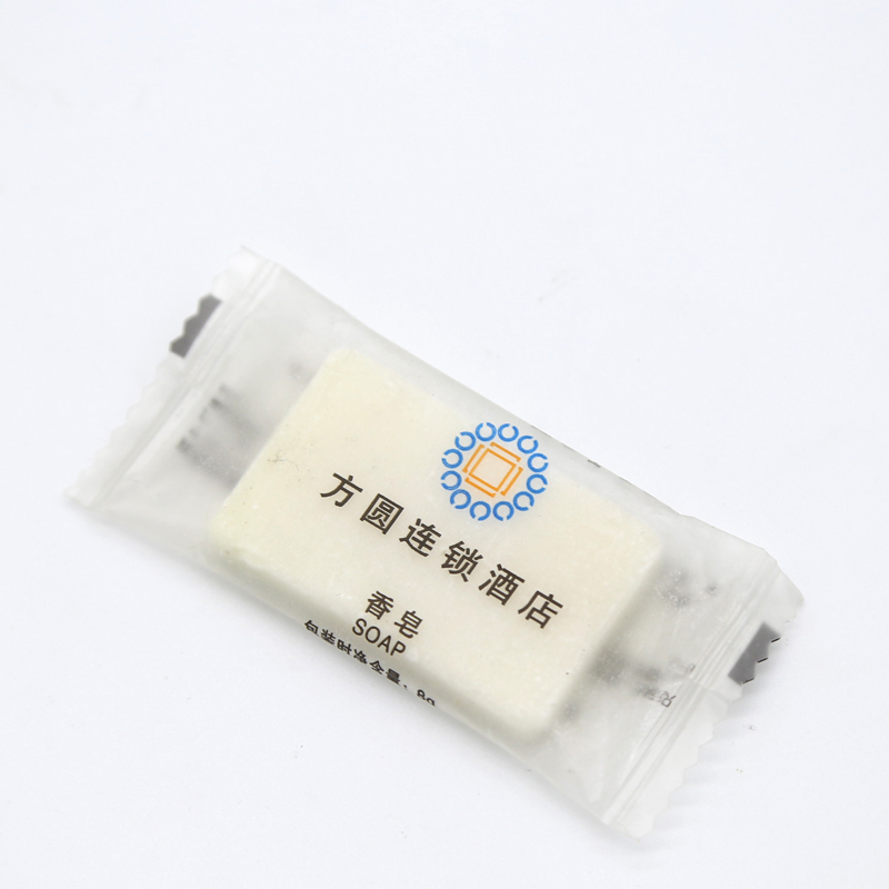 Yiwu wooden cotton hotel supplies disposable soap can be customized logo