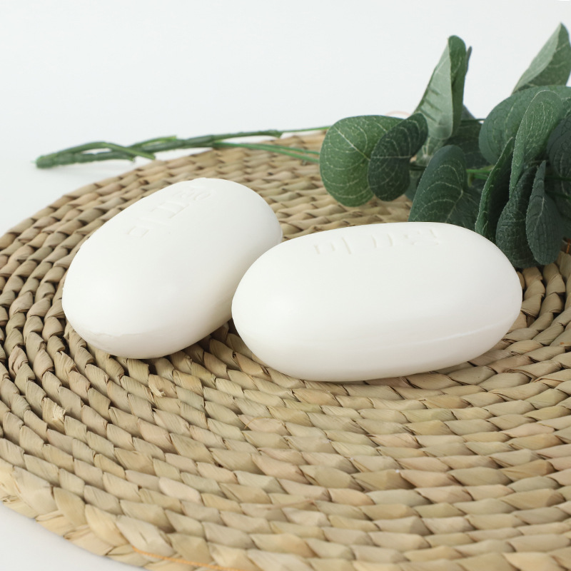 Hotel Hotel Disposable Vegetable Oil Bar Soap Hotel Travel Agency Room Wash Bag 130G Duck Egg Soap
