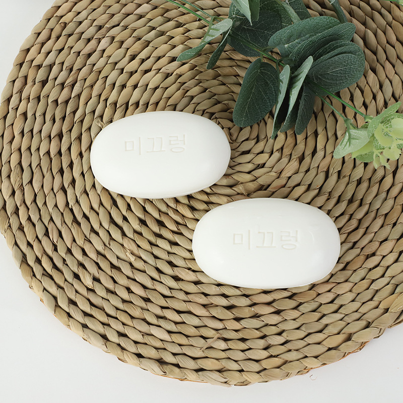 Hotel Hotel Disposable Vegetable Oil Bar Soap Hotel Travel Agency Room Wash Bag 130G Duck Egg Soap
