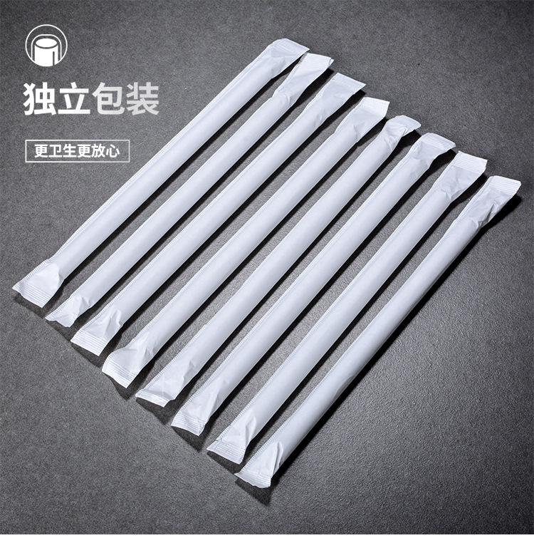 Disposable Paper Bag Pearl Milk Tea Straw Extra Thick Plastic Fruit Juice Drinks High Quality Food Grade Milk Tea Tube Disposable Paper Bag Pearl Milk Tea Straw Extra Thick Plastic Fruit Juice Drinks High Quality Food Grade Milk Tea Tube
