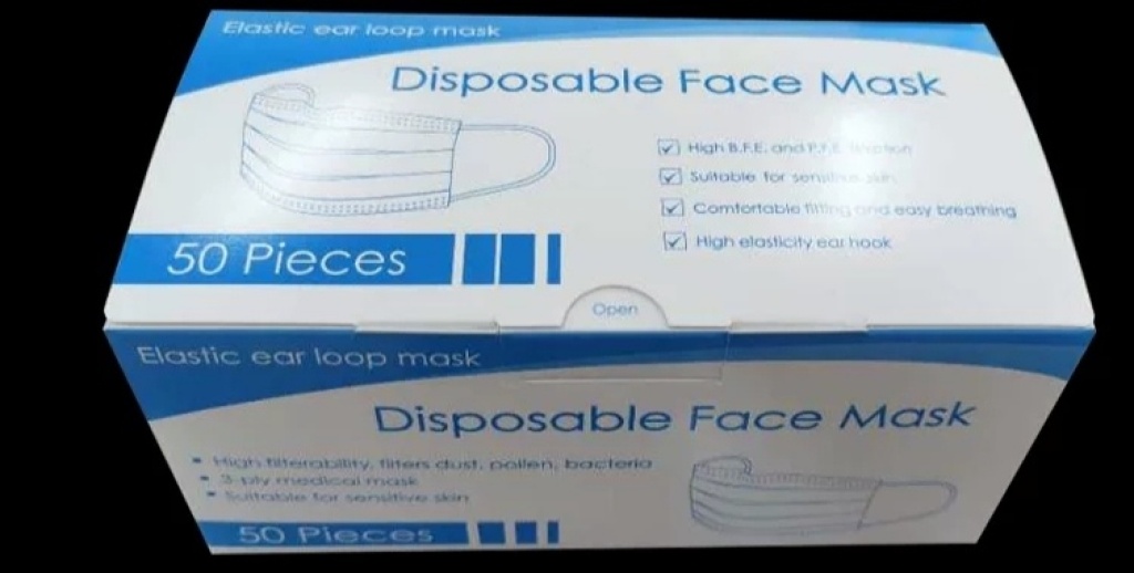 Children's masks disposable melting spray non-woven irresponsible masks primary school masks CE spot non-medical