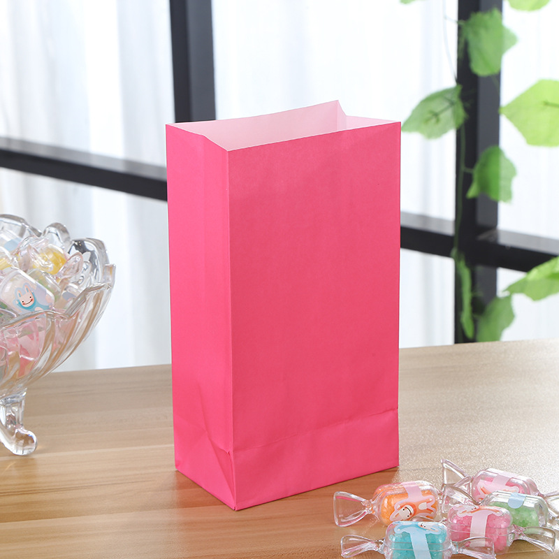Manufacturers customized disposable food kraft bread packaging bags plastic food bags spot wholesale
