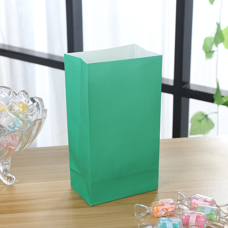Manufacturers customized disposable food kraft bread packaging bags plastic food bags spot wholesale