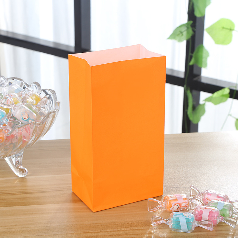 Manufacturers customized disposable food kraft bread packaging bags plastic food bags spot wholesale