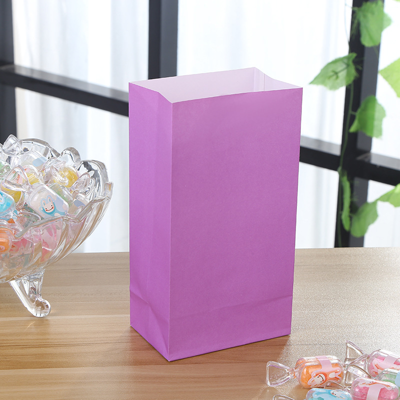 Manufacturers customized disposable food kraft bread packaging bags plastic food bags spot wholesale