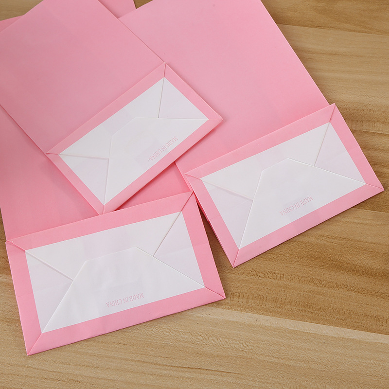 Manufacturers customized disposable food kraft bread packaging bags plastic food bags spot wholesale