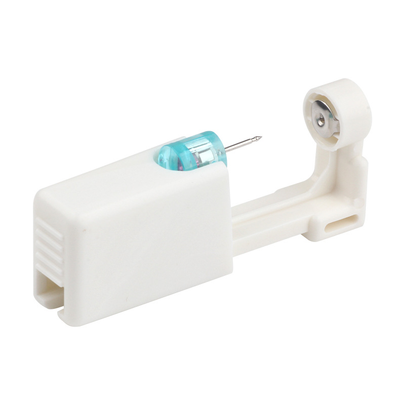 2022 New Second Generation Disposable Automatic Ear Piercing Gun Get One&#039;s Ears Pierced Earings Set Stainless Steel Ear Nail Gun Wholesale