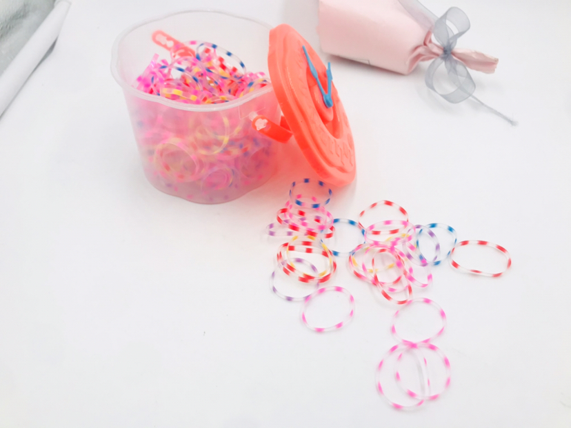 Canned Disposable Rubber Band Portable Bottled Strong Pull Children's More than Little Hair Ring Head Ties Headwear Canned Disposable Rubber Band Portable Bottled Strong Pull Children's More than Little Hair Ring Head Ties Headwear