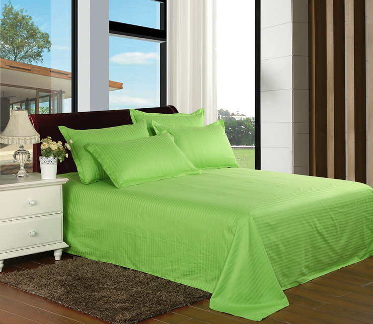 Four-Piece Bedding Set Three-Piece Solid Color Bed Sheet Fitted Sheet Hotel Factory Direct Supply Four-Piece Bedding Set Three-Piece Solid Color Bed Sheet Fitted Sheet Hotel Factory Direct Supply